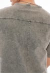 Basic Washed Dikiş Detaylı Oversize T-shirt