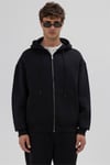 Basic Zipper Oversize Hoodie