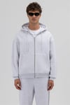Basic Zipper Oversize Hoodie