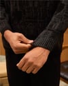 Baskılı Oversize Triko Modeli