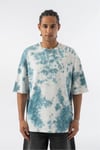 Batik Desenli Oversize T-shirt