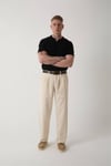 Çift Pileli Paraşüt Kumaş Baggy Pantolon
