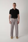 Çift Pileli Paraşüt Kumaş Baggy Pantolon