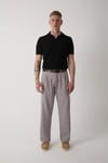 Çift Pileli Paraşüt Kumaş Baggy Pantolon