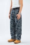 Çift Renk Baggy Jean