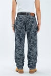 Çift Renk Baggy Jean