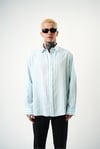 Çizgili Uzun Kol Oversize Gömlek