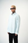 Çizgili Uzun Kol Oversize Gömlek