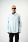 Çizgili Uzun Kol Oversize Gömlek