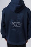 Cross Stıtch Nakış Oversize Hoodie