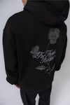 Cross Stıtch Nakış Oversize Hoodie