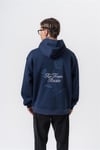 Cross Stıtch Nakış Oversize Hoodie