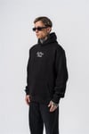 Cross Stıtch Nakış Oversize Hoodie