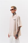 Da Vinci Nakış Detaylı Keten Gömlek