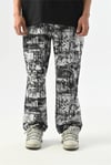 Digital Baskı Baggy Pantolon