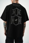 Eight Kabartma Baskılı Oversize T-shirt