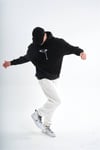 Eye Nakış Detaylı Oversize Hoodie