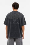 FFB Nakış Görünümlü Oversize Tshirt