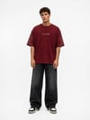 FFB Nakış Görünümlü Oversize Tshirt