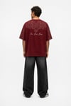FFB Nakış Görünümlü Oversize Tshirt