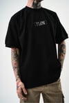 Flow Nakış Detaylı Oversize T-shirt