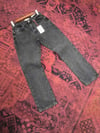 Gri Naturel Taşlama Baggy Jean