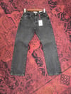 Gri Naturel Taşlama Baggy Jean