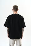 High Nakış Detaylı Oversize T-shirt