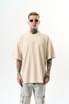 High Nakış Detaylı Oversize T-shirt
