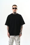 High Nakış Detaylı Oversize T-shirt