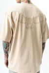 High Nakış Detaylı Oversize T-shirt