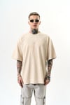 High Nakış Detaylı Oversize T-shirt