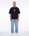 Kadife Kilim Penç Oversize Tshirt