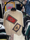 Kilim Desenli Oversize T-shirt