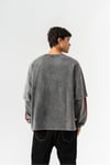 Lost Angels Çift Kol Yıkamalı Sweatshirt
