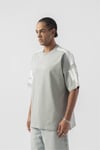 Michigan Kabartma Detaylı Oversize T-shirt