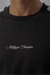 Michigan Kabartma Detaylı Oversize T-shirt