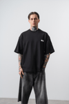 Minimalizm Nakış Oversize Tshirt