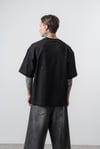 Minimalizm Nakış Oversize Tshirt