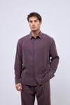 Modal Gömlek Baggy Oversize Takım