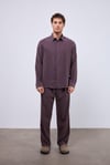 Modal Gömlek Baggy Oversize Takım