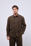 Modal Gömlek Baggy Oversize Takım
