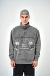 My Body Zip Yaka Oversize Sweatshirt