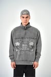 My Body Zip Yaka Oversize Sweatshirt