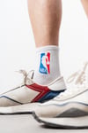 NBA Unisex Beyaz Çorap