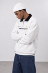 Not For Everyone Fermuarlı Yakalı Sweatshirt