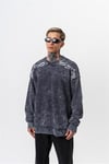 Orıgın Yıkamalı Yırtık Detaylı Sweatshirt