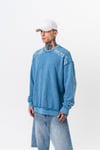 Orıgın Yıkamalı Yırtık Detaylı Sweatshirt
