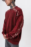 Orıgın Yıkamalı Yırtık Detaylı Sweatshirt