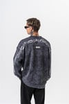 Orıgın Yıkamalı Yırtık Detaylı Sweatshirt